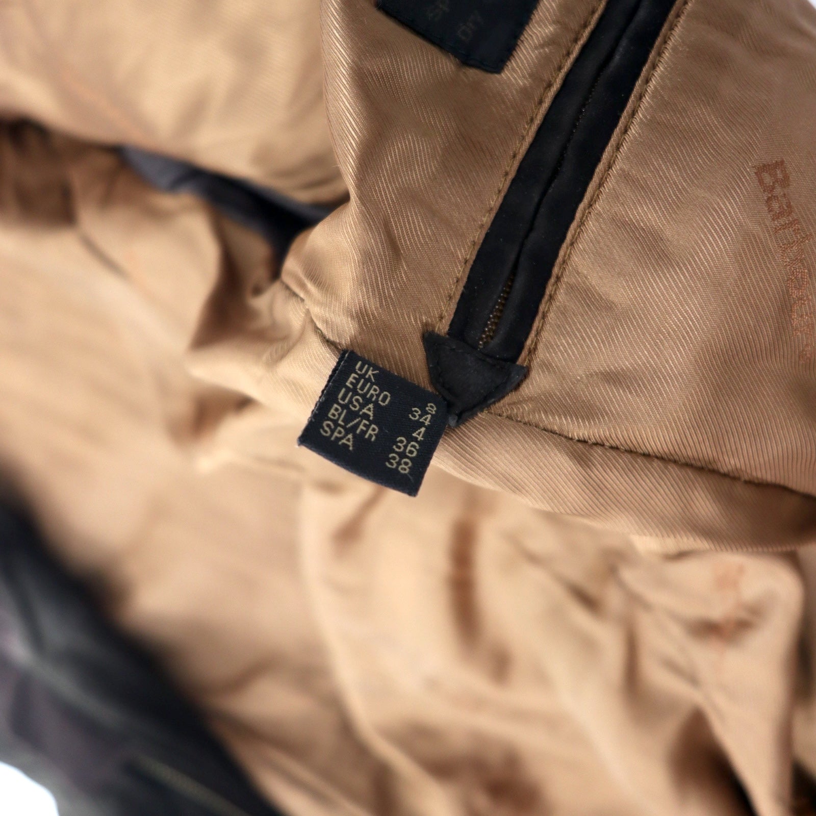 Giacca Barbour Utility in nabuk, giacca da moto 8 marrone L1270 UTILITY NUBUCK LEATHER JACKET
