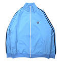FRED PERRY Tuta sportiva L blu, poliestere, bande laterali, logo, made in Portogallo