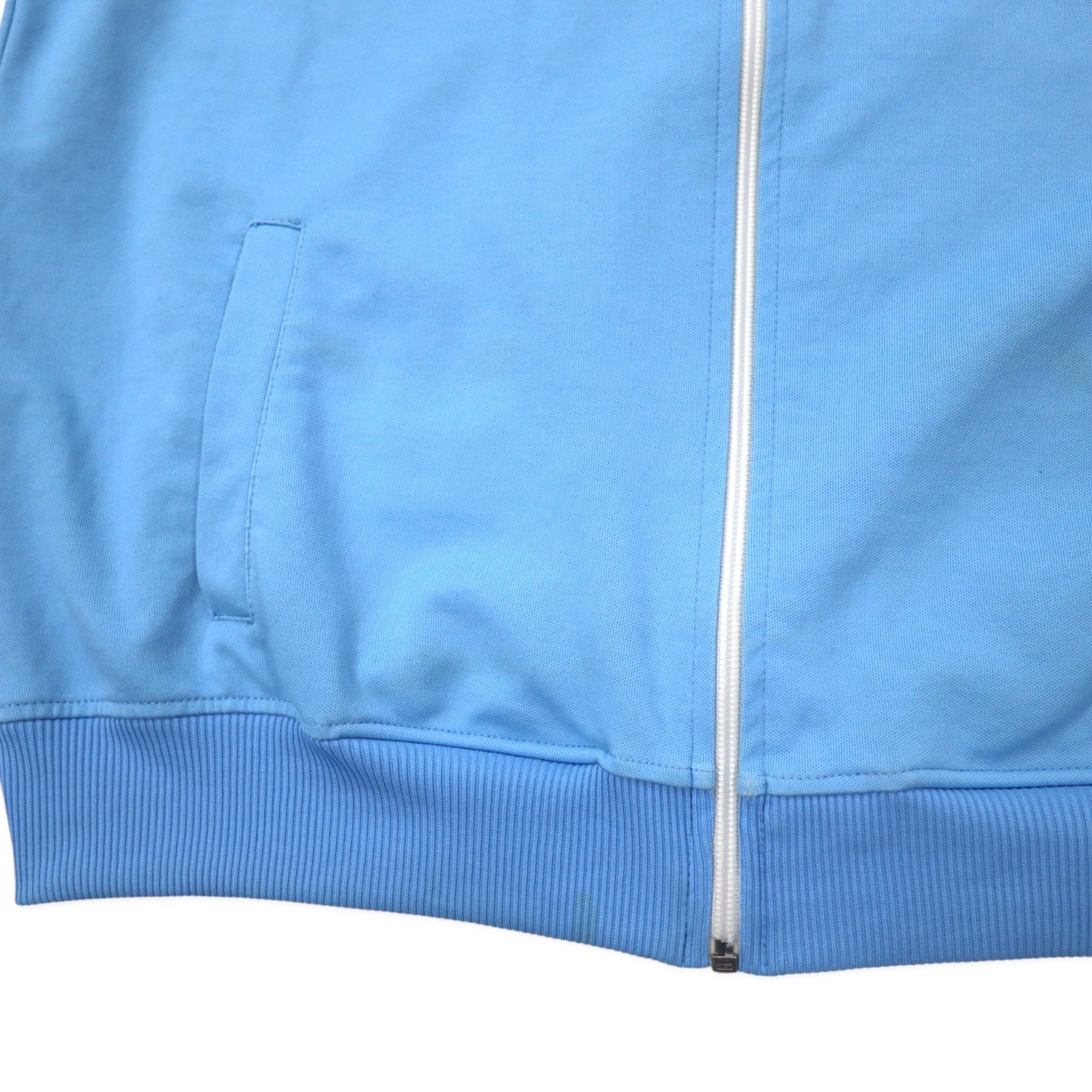 FRED PERRY Tuta sportiva L blu, poliestere, bande laterali, logo, made in Portogallo