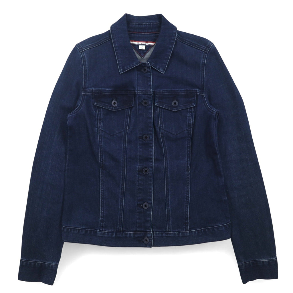 TOMMY HILFIGER Giacca di jeans in cotone elasticizzato blu taglia M
