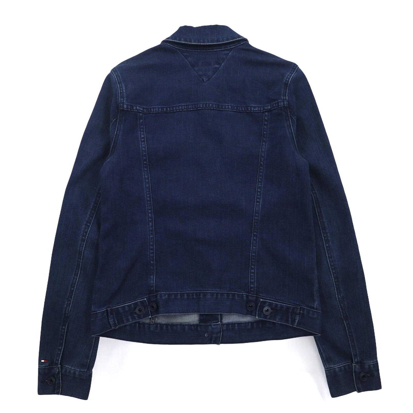 TOMMY HILFIGER Giacca di jeans in cotone elasticizzato blu taglia M
