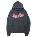 PERRIN WEAR Felpa con cappuccio stampata College M Grigio Cotone Interno felpato Brooklyn