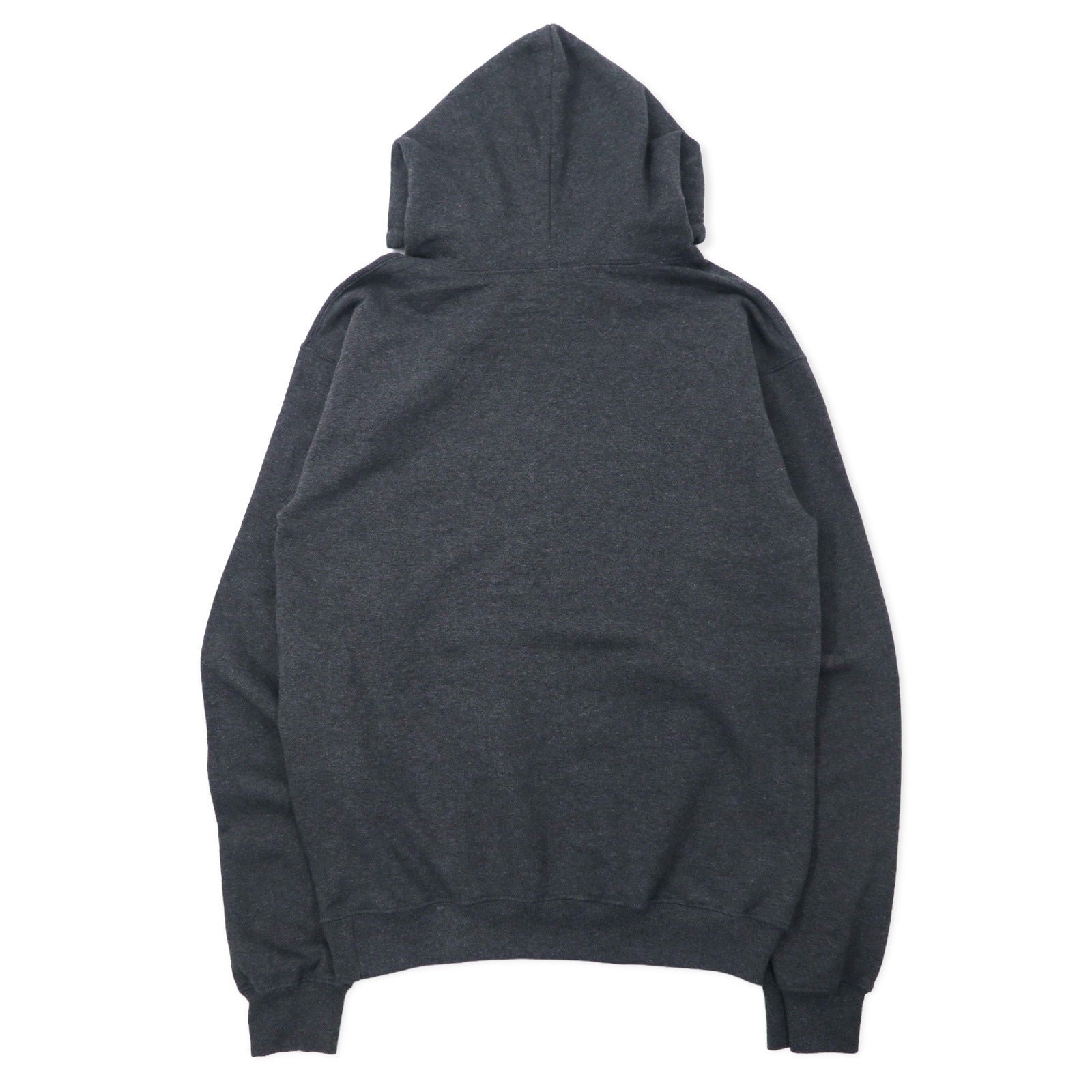 PERRIN WEAR Felpa con cappuccio stampata College M Grigio Cotone Interno felpato Brooklyn