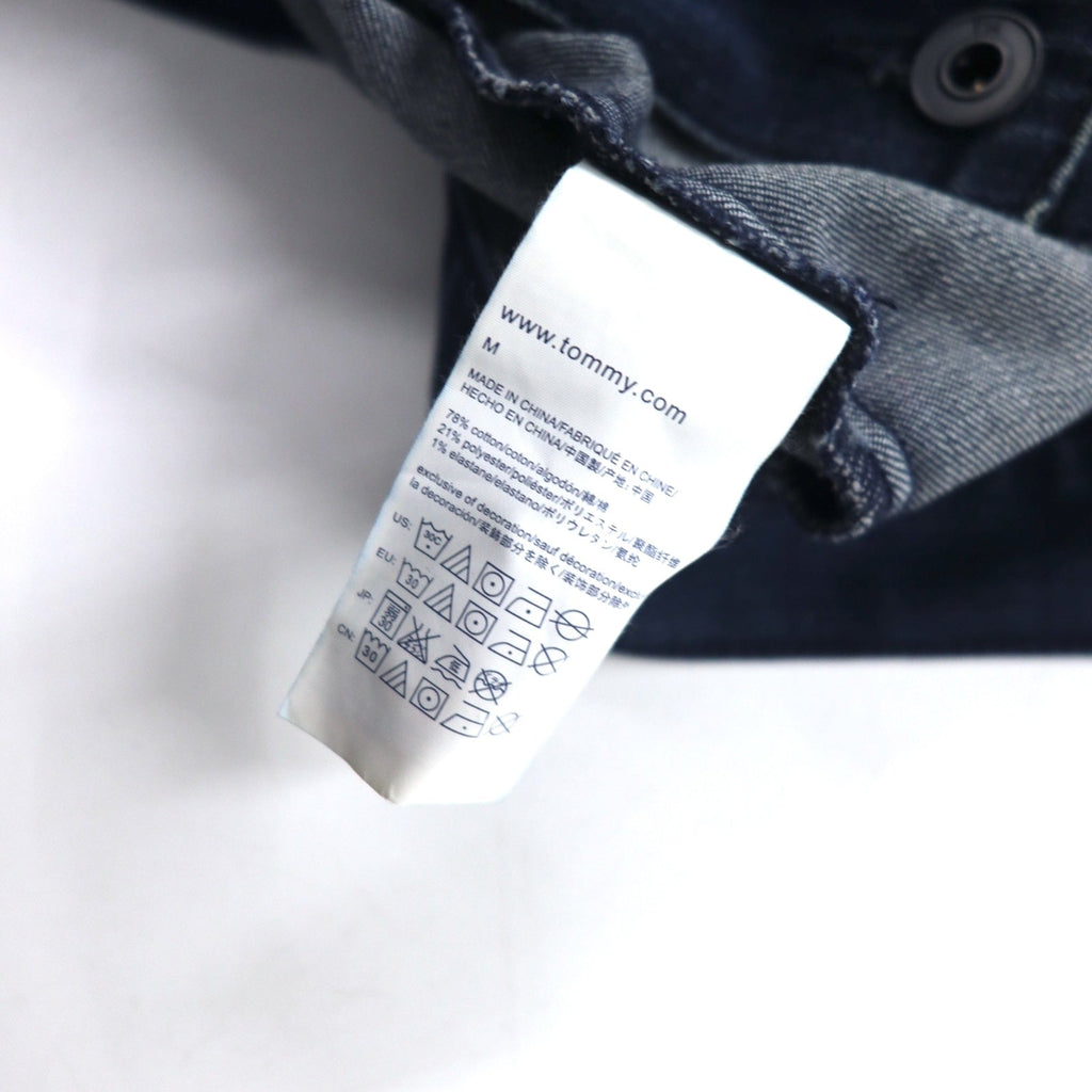TOMMY HILFIGER Giacca di jeans in cotone elasticizzato blu taglia M