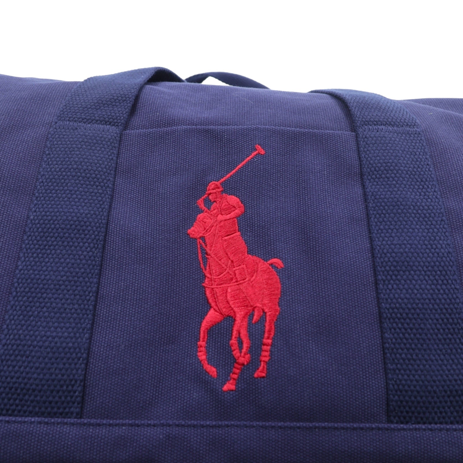 Polo Ralph Lauren ビッグポニー刺繍 ボストンバッグ ネイビー NEWPORT キャンバス 未使用品