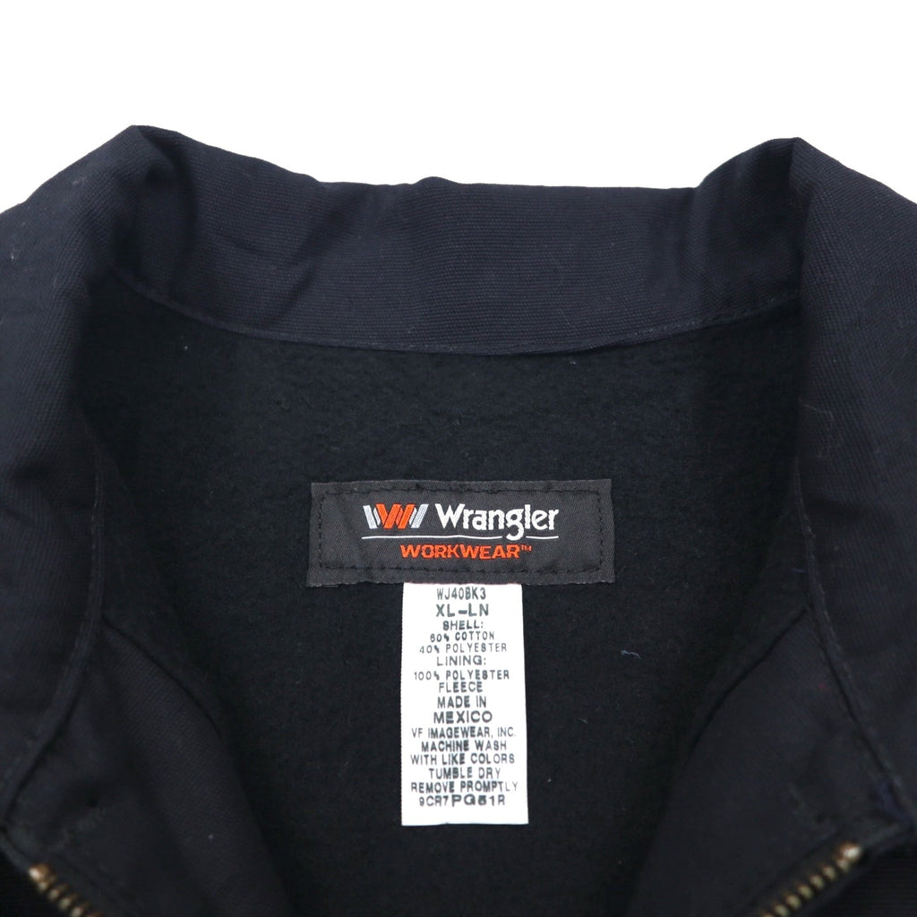Wrangler ワークジャケット ハリントンジャケット XL ブラック アメリカ企業 Frontier WJ40BK3 未使用品