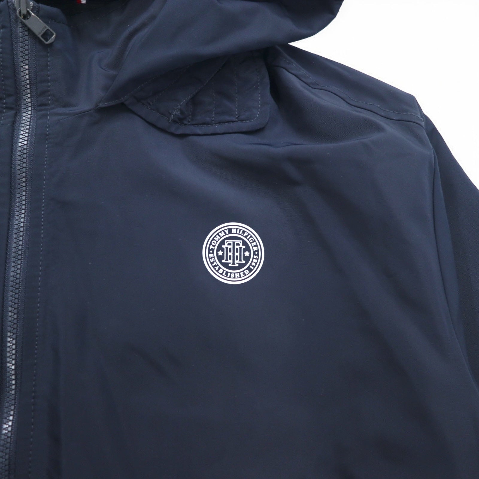TOMMY HILFIGER Giacca a vento ripiegabile M Navy Poliestere