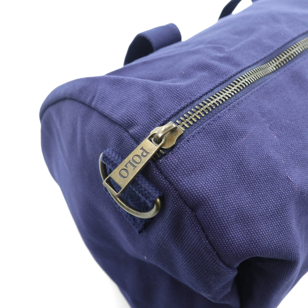 Polo Ralph Lauren ビッグポニー刺繍 ボストンバッグ ネイビー NEWPORT キャンバス 未使用品