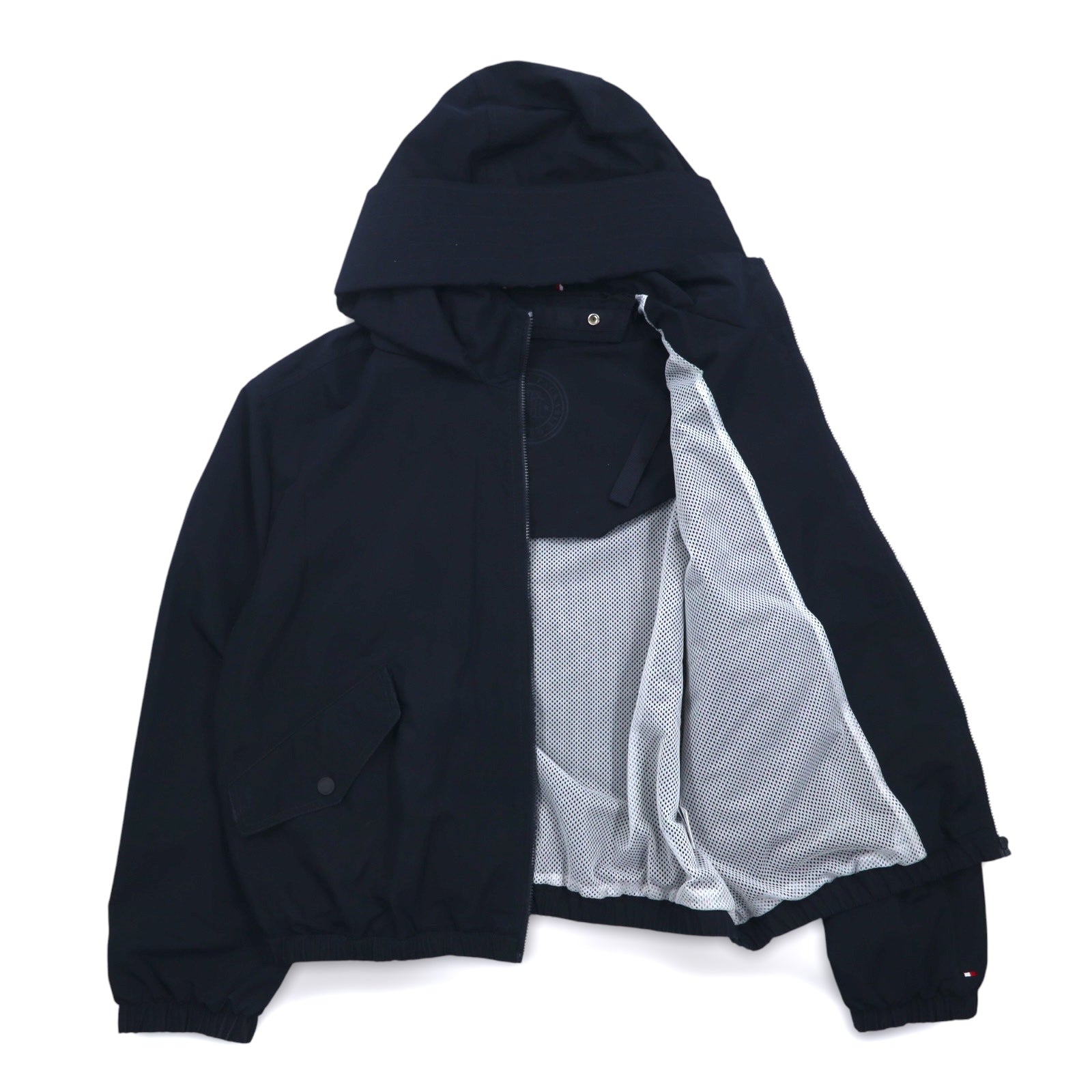 TOMMY HILFIGER Giacca a vento ripiegabile M Navy Poliestere