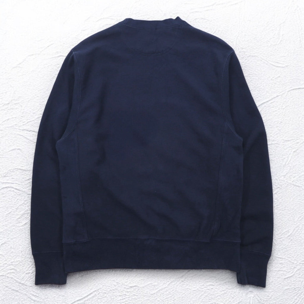 Champion Premium Reverse Weave FELPA Reverse Weave Stampa College L Blu Navy MARQUETTE Logo ad arco