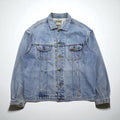 Lee 90年代 USA製 デニムジャケット WESTERN CUT RIDERS Gジャン XL インディゴ