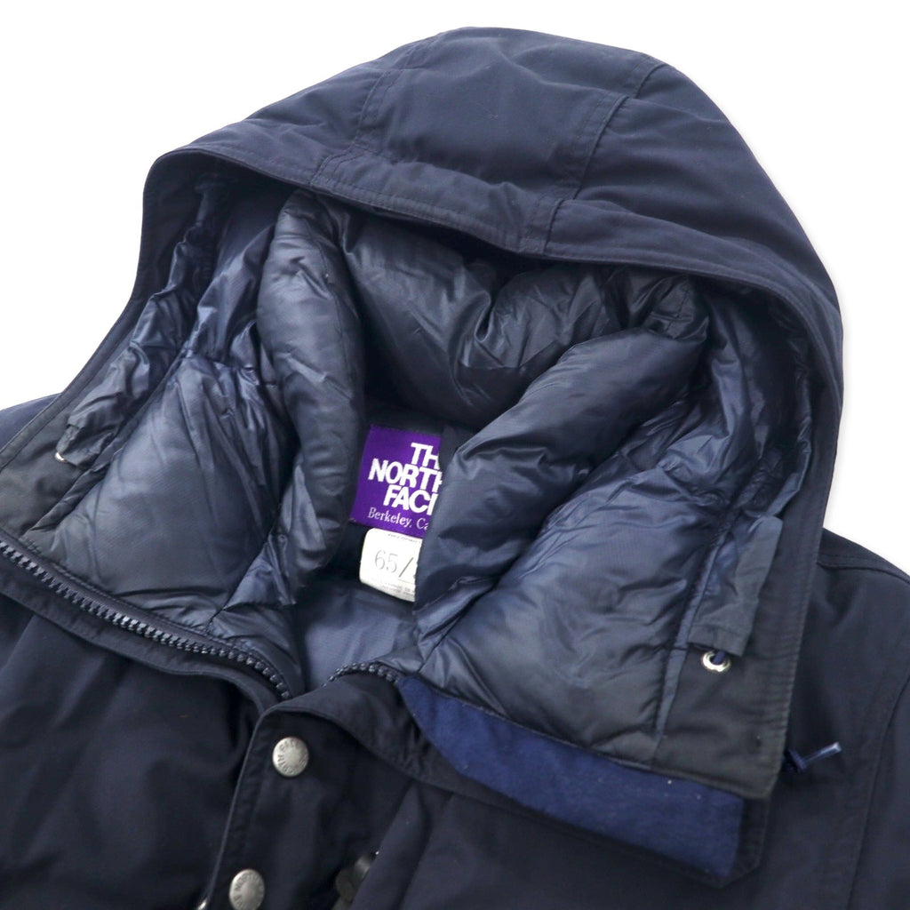 THE NORTH FACE PURPLE LABEL 65/35 Crocera KODENSHI Giacca Piumino Mountain Parka L Navy Poliestere Cotone Mountain Short Down Parka ND2770N