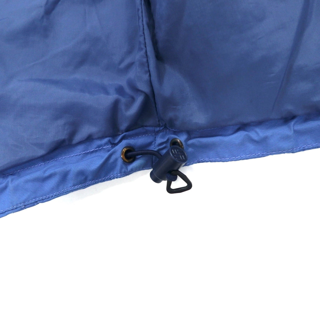 Giacca a vela Columbia anni '90, taglia L, blu, in nylon, impermeabile, con coulisse e sistema zip-in-zip, Boulder Ridge SL7105