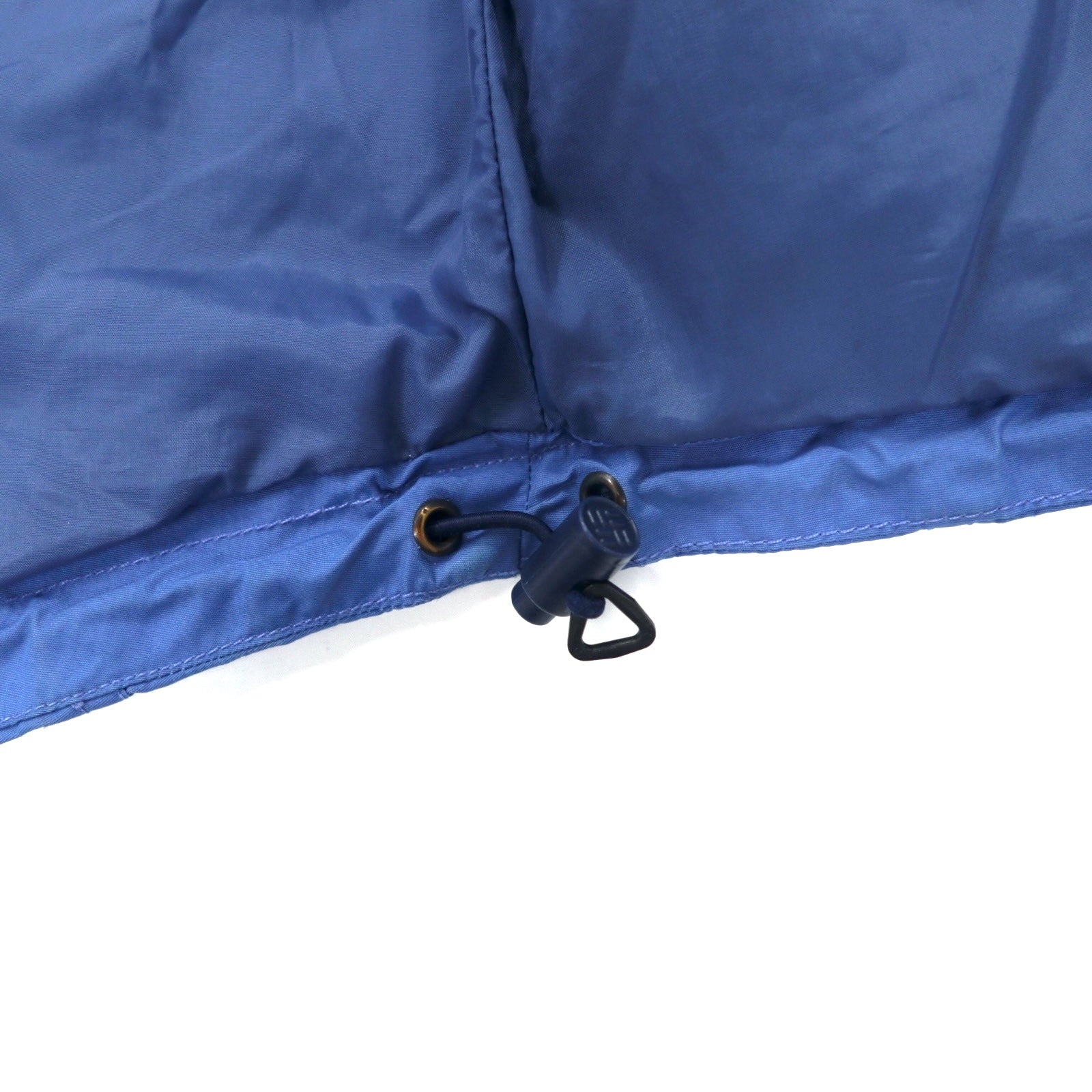 Giacca a vela Columbia anni '90, taglia L, blu, in nylon, impermeabile, con coulisse e sistema zip-in-zip, Boulder Ridge SL7105