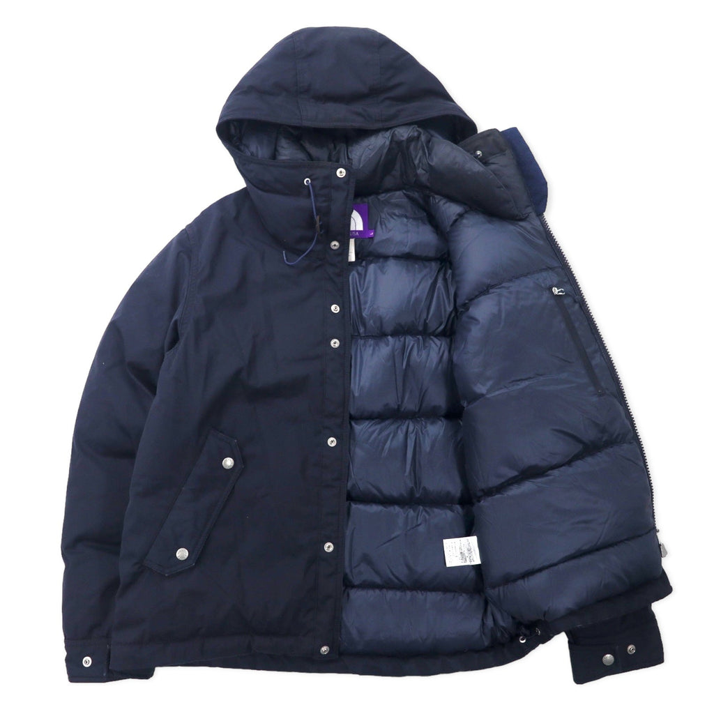 THE NORTH FACE PURPLE LABEL 65/35 Crocera KODENSHI Giacca Piumino Mountain Parka L Navy Poliestere Cotone Mountain Short Down Parka ND2770N