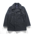 POLO SPORT RALPH LAUREN 90年代 ダブルブレスト ピーコート M グレー メルトン チンストラップ 日本製