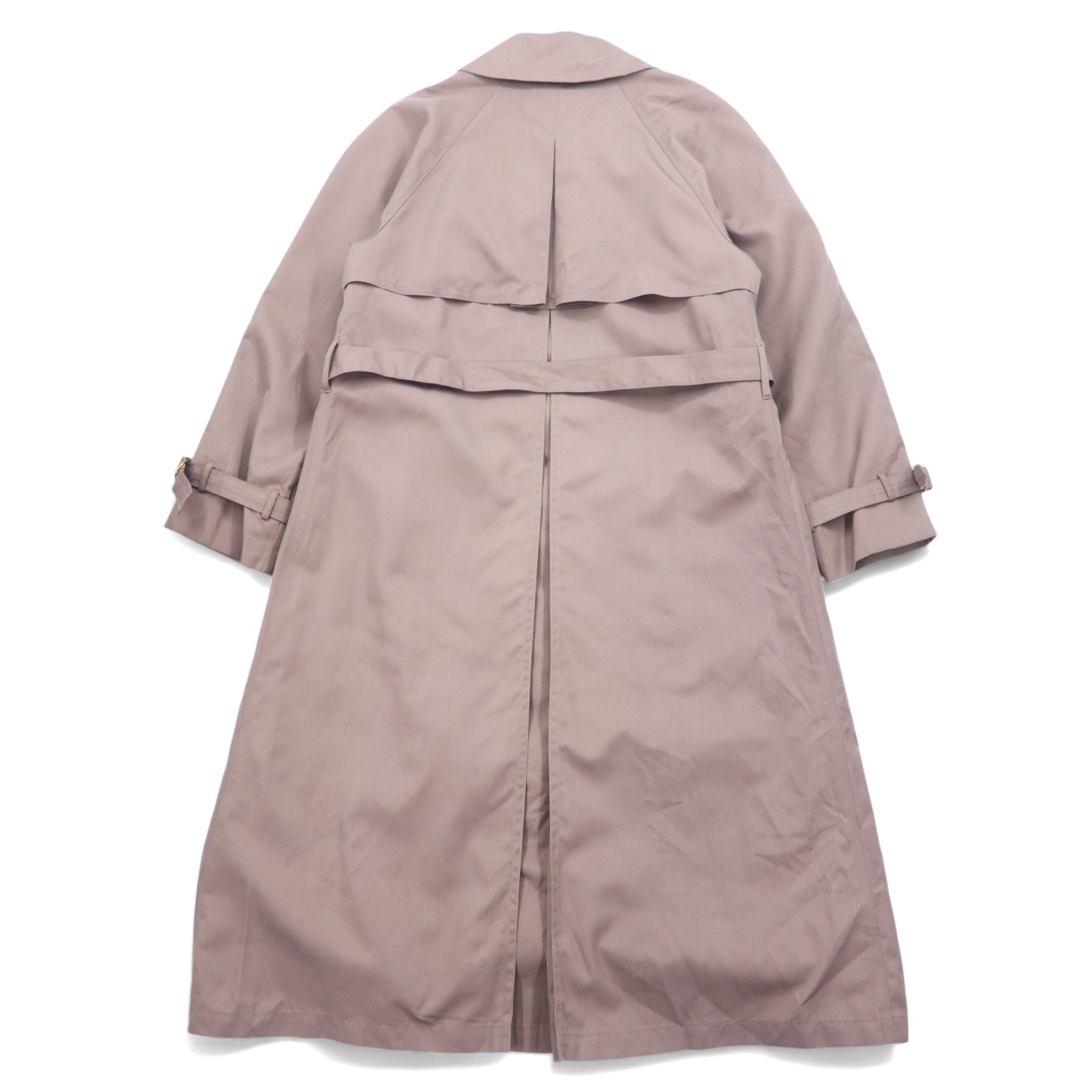 Trench Coat Misty Harbor, anni '90, made in USA, taglia L, poliestere, fodera removibile, cintura inclusa