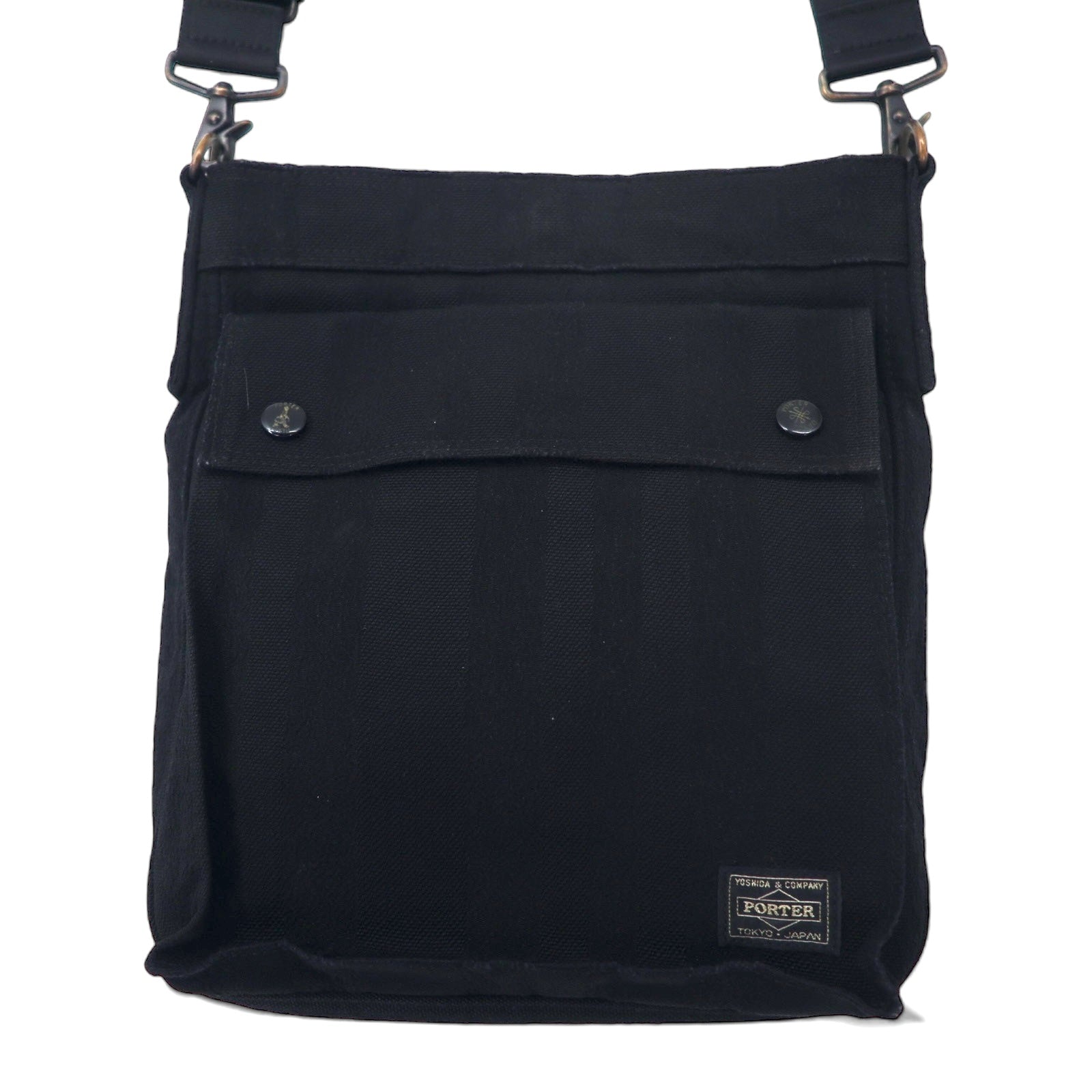 PORTER 70° Anniversario Modello Tango Borsa a tracolla nera TANGO BLACK Fabbricato in Giappone