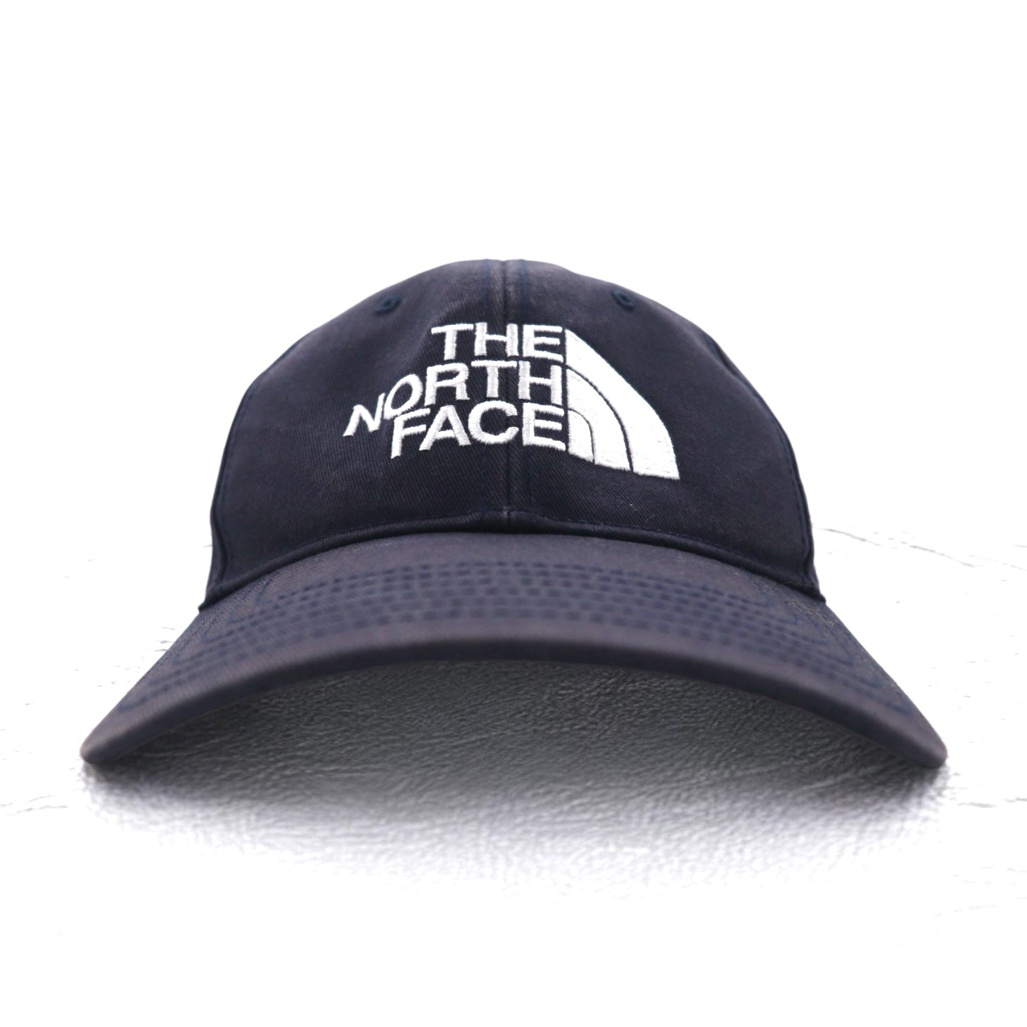 THE NORTH FACE - Cappellino da trekking con logo ricamato, taglia unica, blu navy, cotone, NN01450