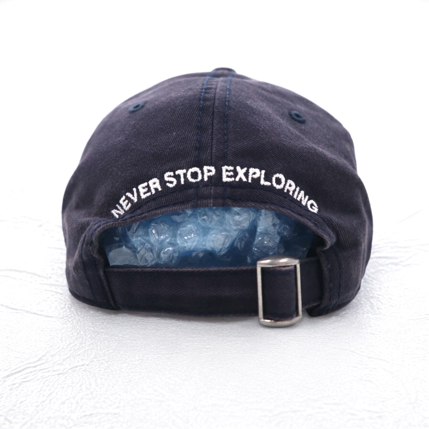 THE NORTH FACE - Cappellino da trekking con logo ricamato, taglia unica, blu navy, cotone, NN01450
