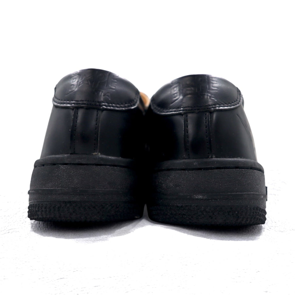 BAPE STA ( A BATHING APE ) × AMBUSH クリーパーシューズ スニーカー 27cm ブラック CREEEPSTA