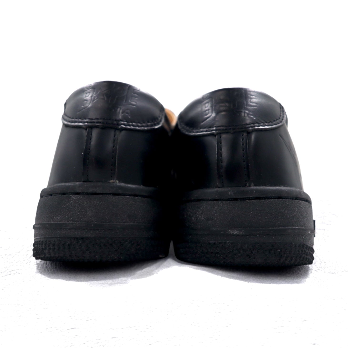 BAPE STA ( A BATHING APE ) × AMBUSH クリーパーシューズ スニーカー 27cm ブラック CREEEPSTA