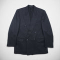 80s Canada UNION MADE Vintage Blazer BOSA 80年代 カナダ製 ダブル ブレザー ピークドラベル テーラードジャケット L ユニオンメイド ACTWUタグ JACK FRASER別注