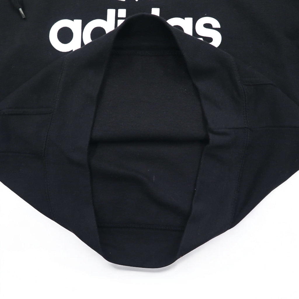 adidas originals Felpa con cappuccio pullover con logo a trifoglio XL nera TREFOIL LEAF PRINT LOGO G92596