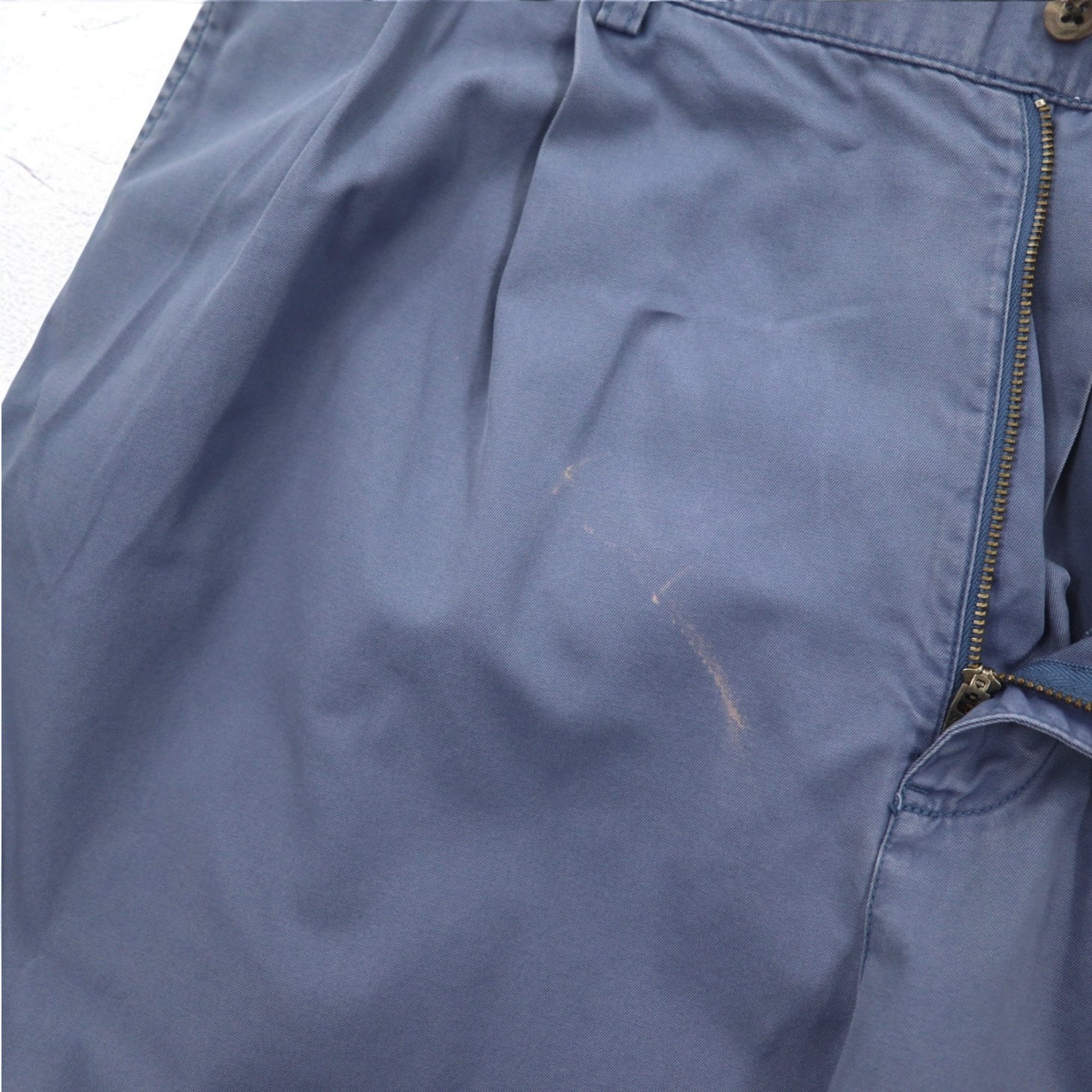 Polo by Ralph Lauren anni '90 pantalone chino ampio con pieghe L blu cotone HAMMOND PANT