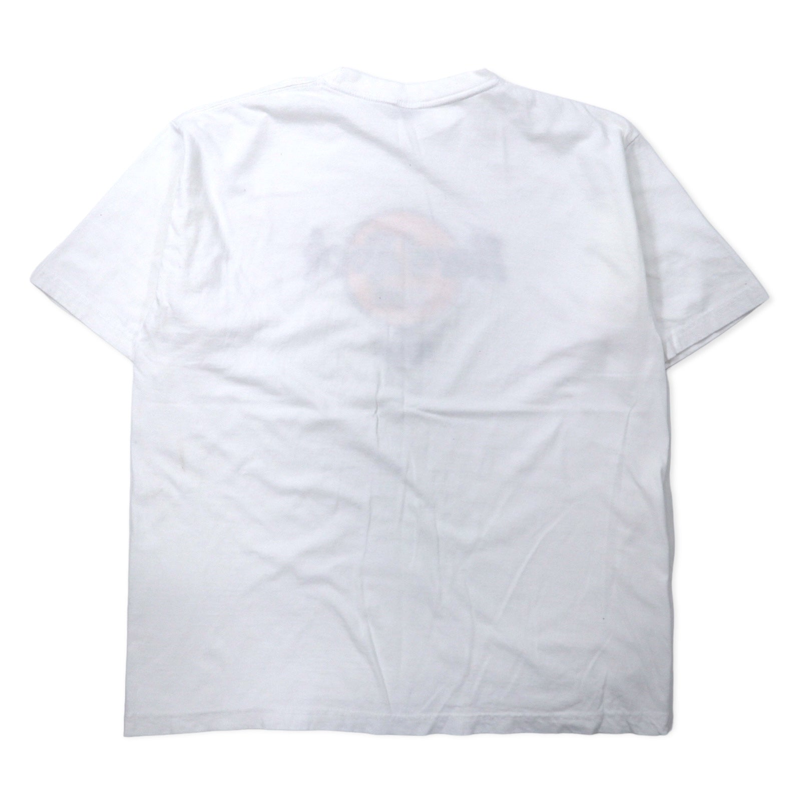 T-shirt Hard Rock CAFE stampa logo XL bianca cotone taglia grande BERLINO