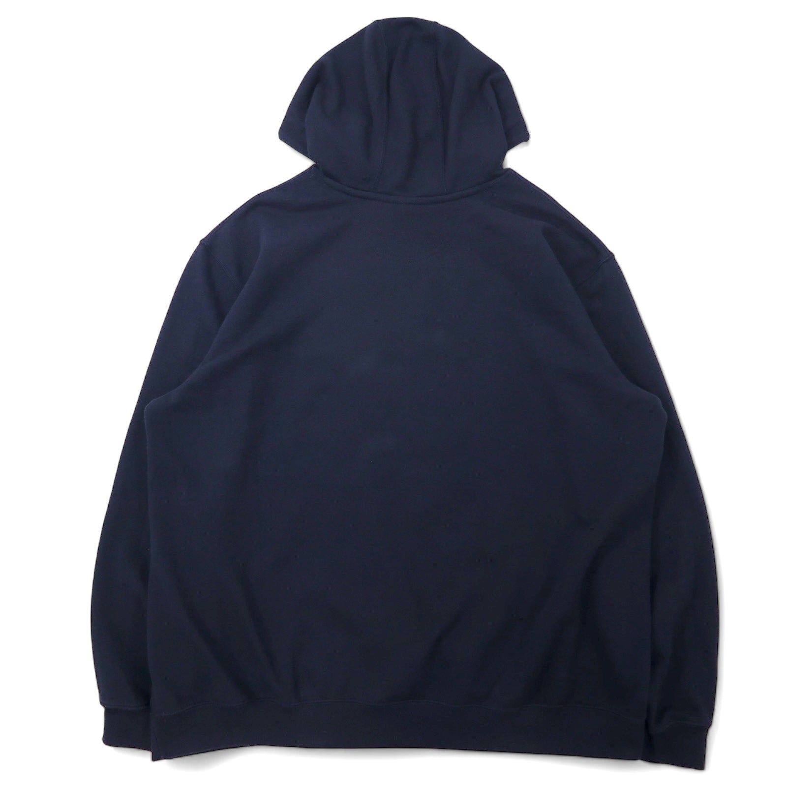 Carhartt Felpa con cappuccio pullover a vestibilità larga 2XL blu navy in cotone, interno felpato, MIDWEIGHT PO HOODIE K121-472