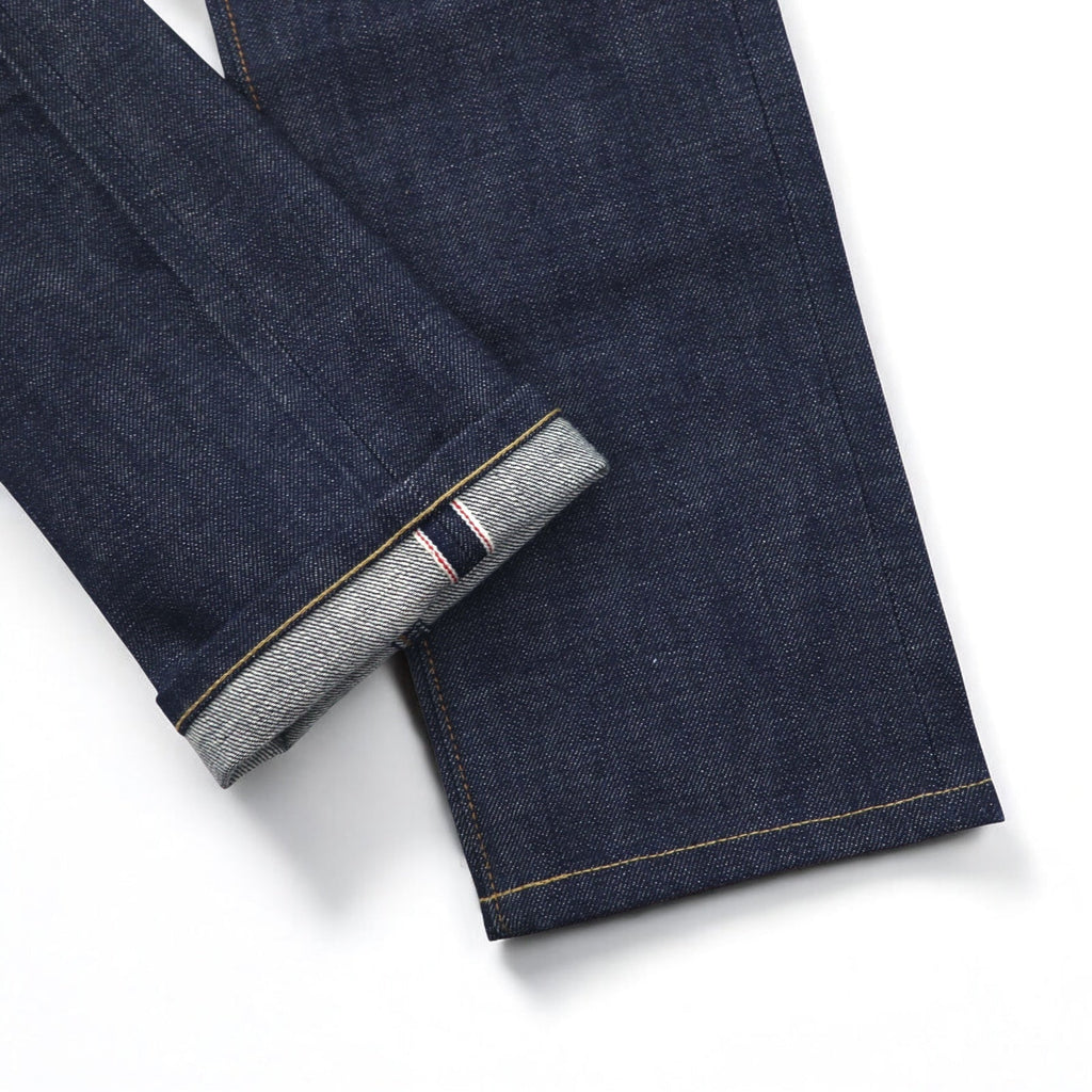 SEVEN BY SEVEN Jeans rigidi S blu cimosa red selvedge 800-9240077 Made in Japan Nuovo