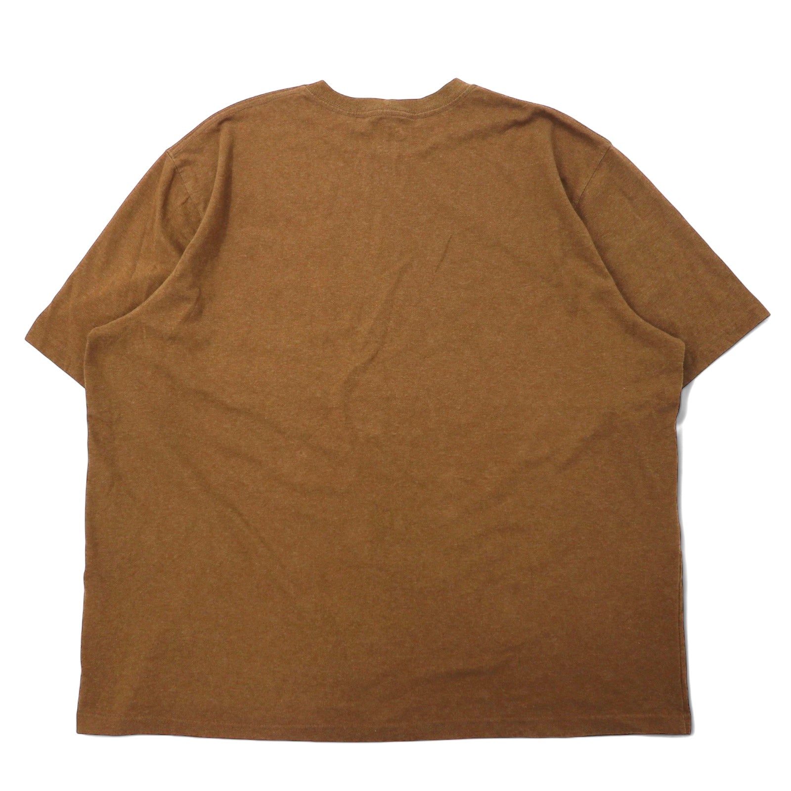 Carhartt T-shirt con taschino, taglia 2XL, marrone, cotone, oversize, K87 219