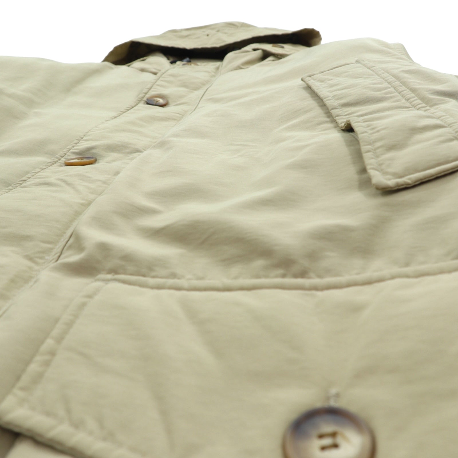 Woolrich 90年代 アークティックパーカ ダウンジャケット M ベージュ 60/40クロス ダブルジップ