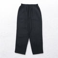 BRIGGS Anni '90, Made in USA, Pantaloni da chef, Elasticizzati, Taglia L, Grigio, Poliestere
