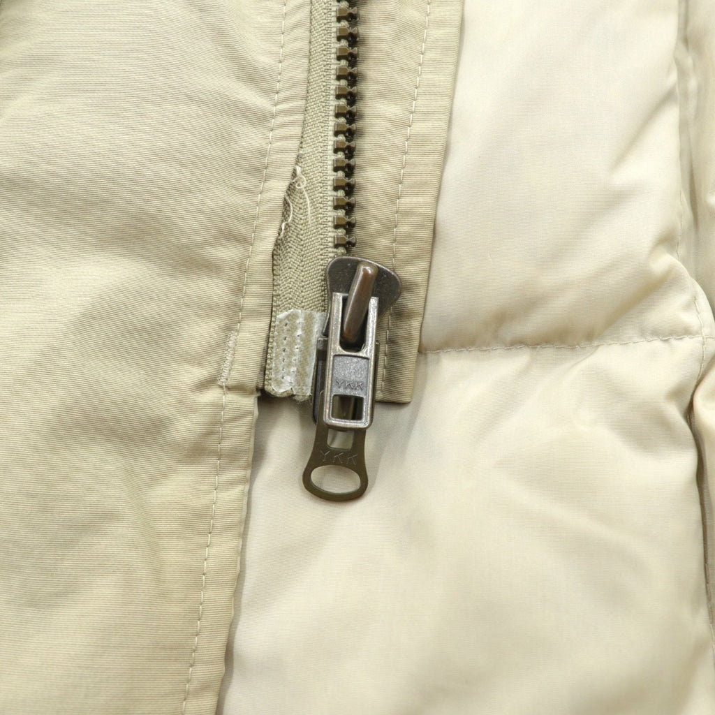 Woolrich 90年代 アークティックパーカ ダウンジャケット M ベージュ 60/40クロス ダブルジップ