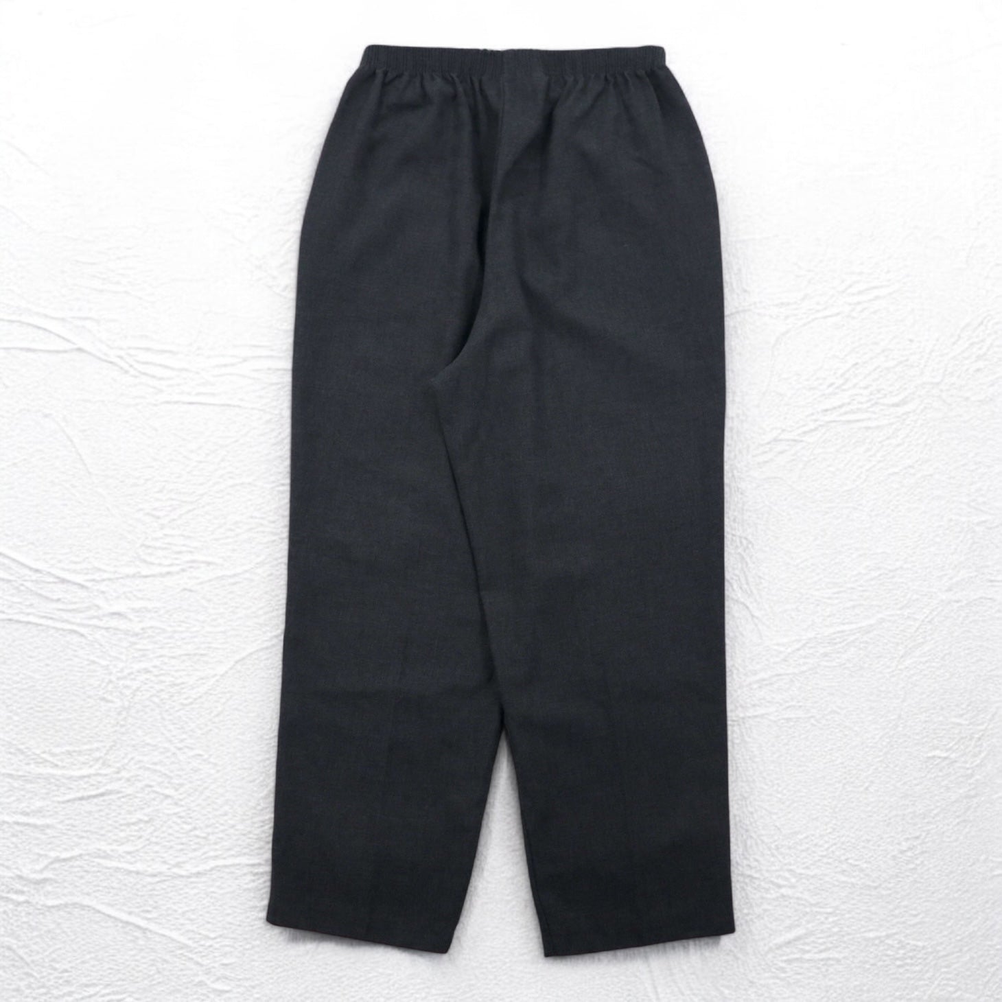 BRIGGS Anni '90, Made in USA, Pantaloni da chef, Elasticizzati, Taglia L, Grigio, Poliestere