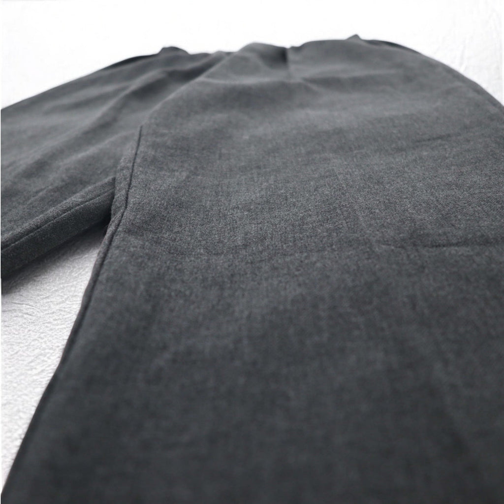 BRIGGS Anni '90, Made in USA, Pantaloni da chef, Elasticizzati, Taglia L, Grigio, Poliestere