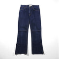 JieDa スリット デニムパンツ SLIT DENIM PANTS フレア ジーンズ S インディゴ ブーツカット Jie-20S-PT03 日本製