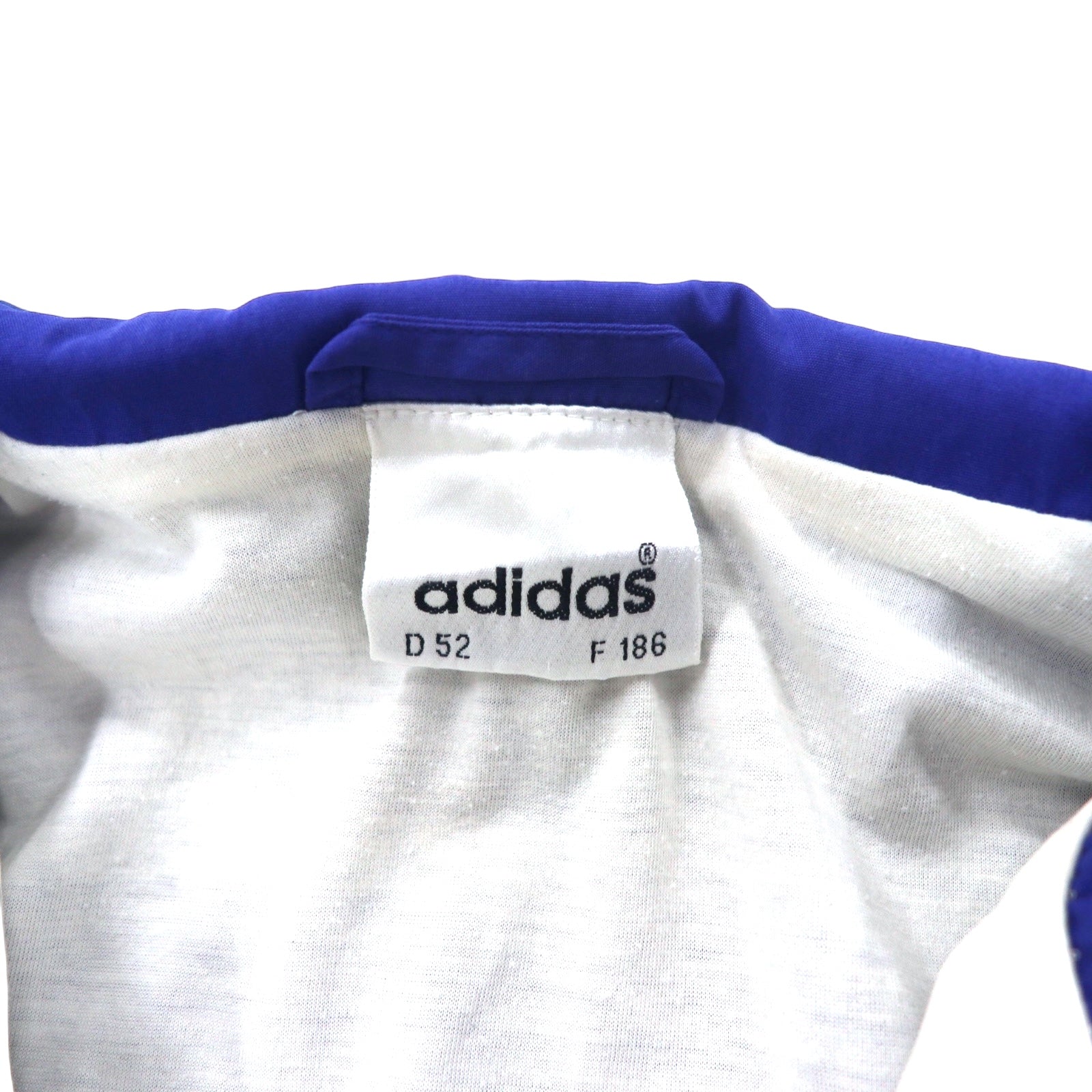 Giacca in nylon Adidas anni '90, giacca da pista, tuta, taglia XL, blu, bianco, poliestere, etichetta argento, ATP TOUR