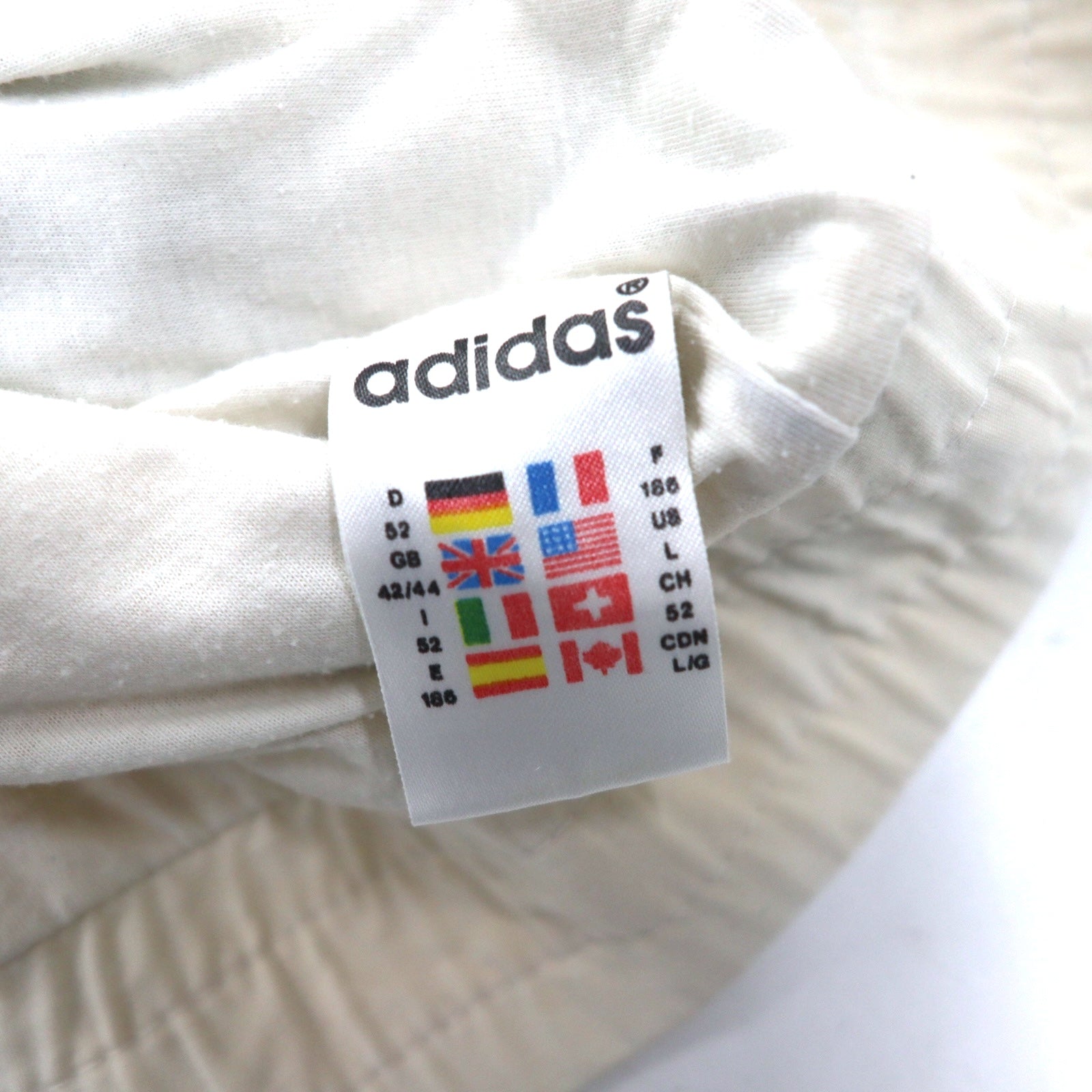 Giacca in nylon Adidas anni '90, giacca da pista, tuta, taglia XL, blu, bianco, poliestere, etichetta argento, ATP TOUR