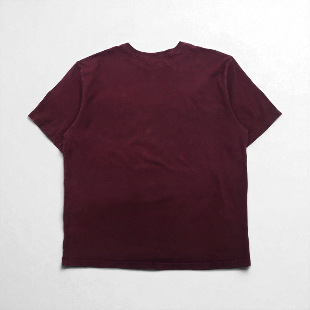 Carhartt T-shirt tasca LOOSE FIT XL bordeaux cotone Made in Honduras