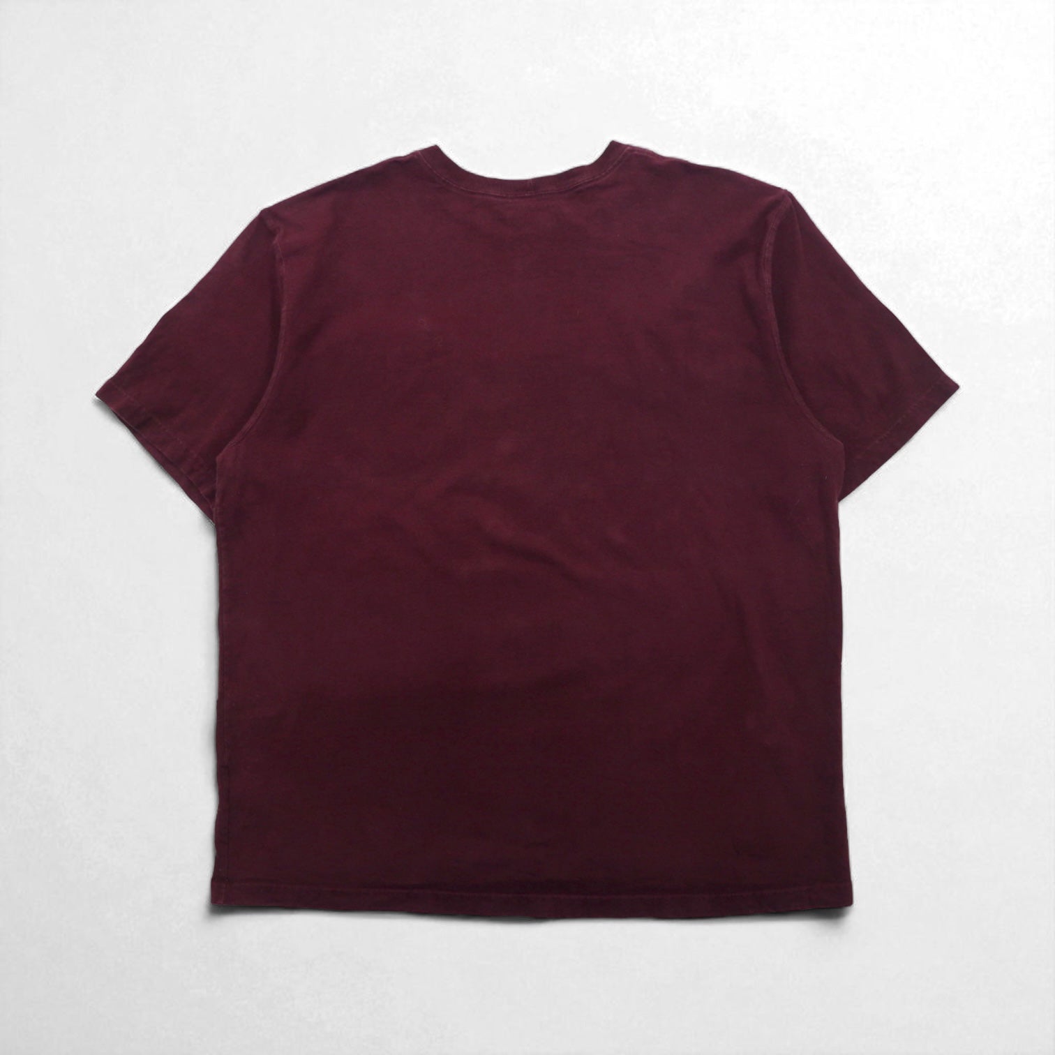 Carhartt T-shirt tasca LOOSE FIT XL bordeaux cotone Made in Honduras
