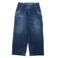 HOBO DENIM 90年代 バギー デニムパンツ W88 ブルー コットン