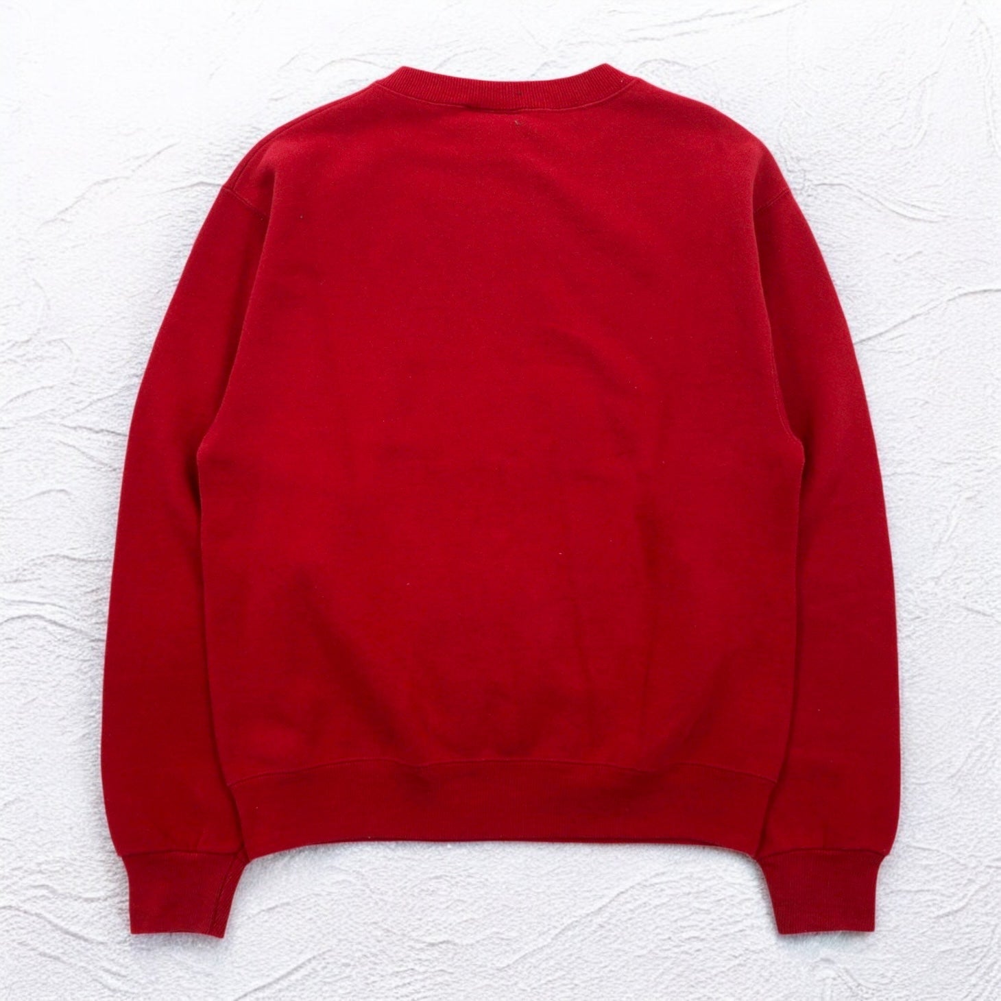 Lee USA製 90s NFL Stampa Felpa L Rossa Felpata Internamente Football San Francisco 49ers