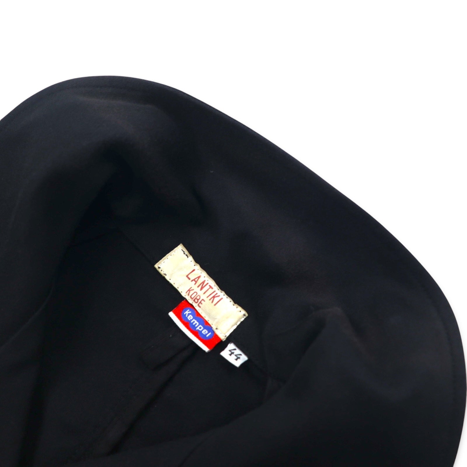 Kempel × Lantiki Cappotto da lavoro doppiopetto, UE, taglia L, nero cotone