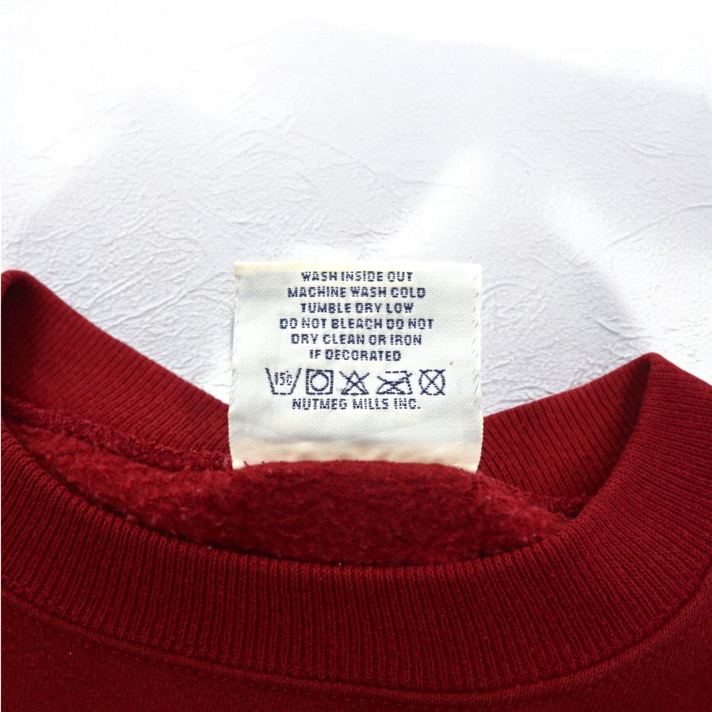 Lee USA製 90s NFL Stampa Felpa L Rossa Felpata Internamente Football San Francisco 49ers