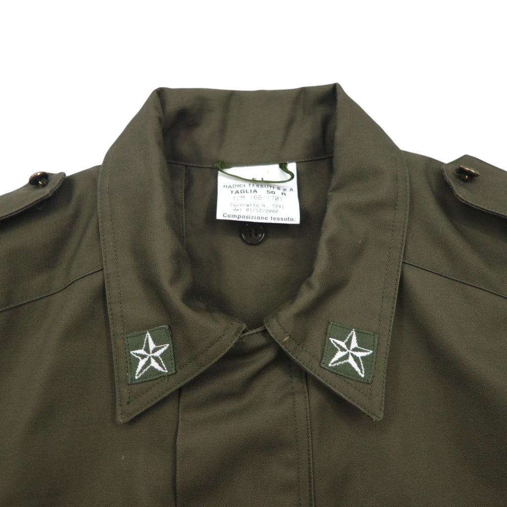 Vintage Italian Army M-90 Field Jacket Radici Tessuti 00年代 ミリタリー イタリア軍 フィールドジャケット L ドローコード エポレット