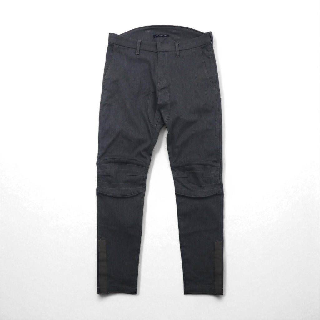 John UNDERCOVER ストレッチ モトクロスパンツ L グレー スリット JUQ4502 日本製