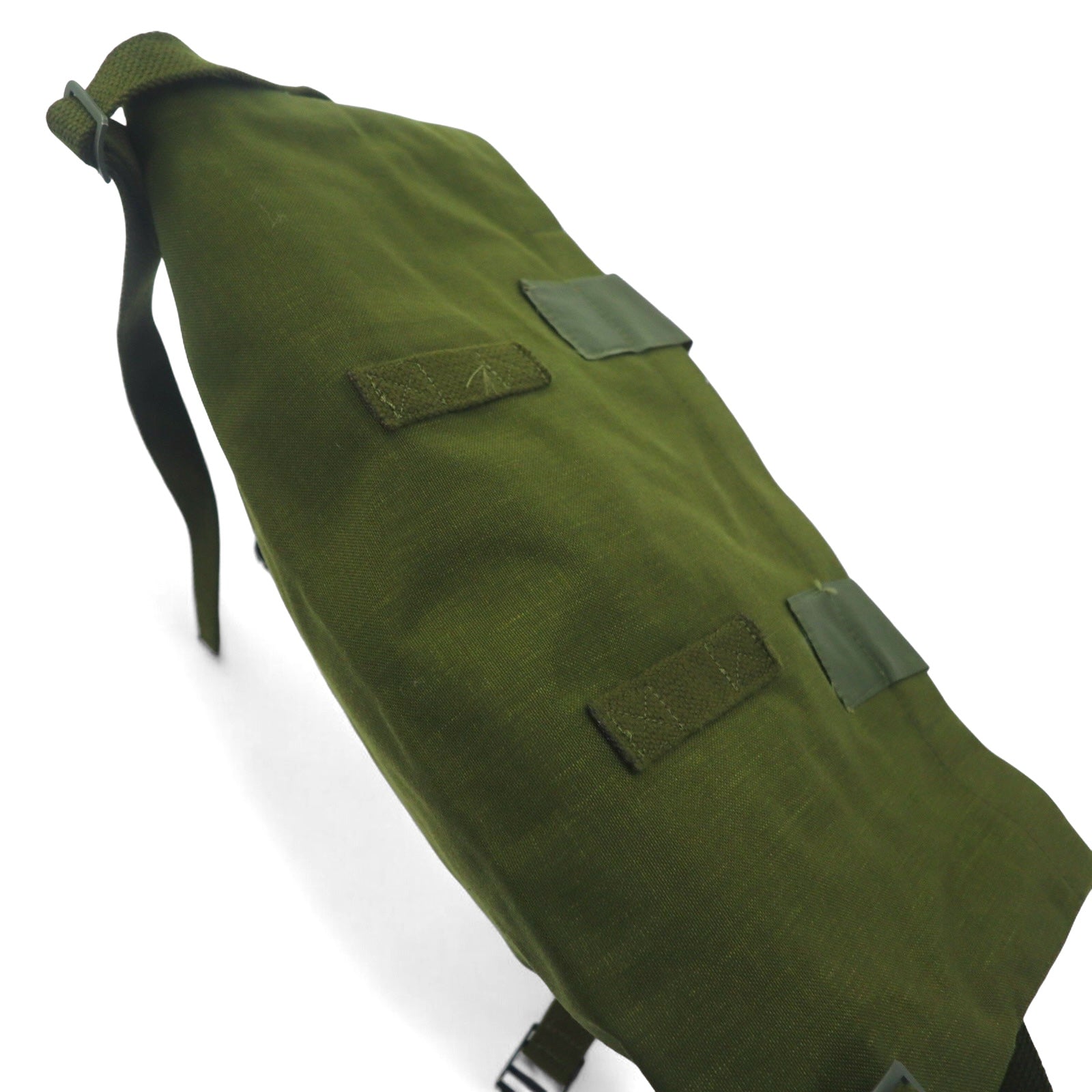 Danish Army Esercito Danese anni '80 Borsa messenger roll-top 2WAY Kaki Deadstock Nuova